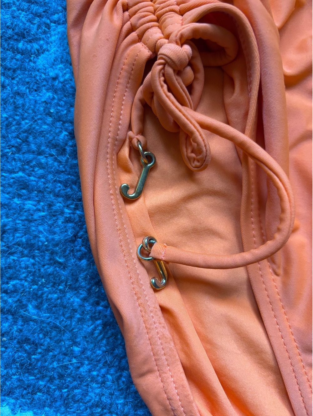 Vintage Y2K Juicy neon orange swimsuit - Picture 3 of 6